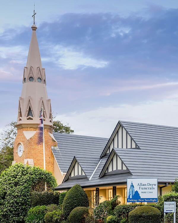 Allan Drew chapel building