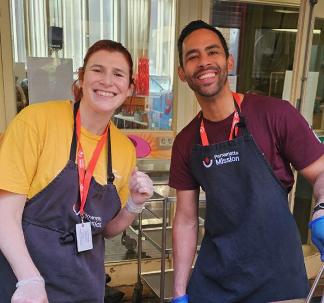 team members from Parramatta Mission