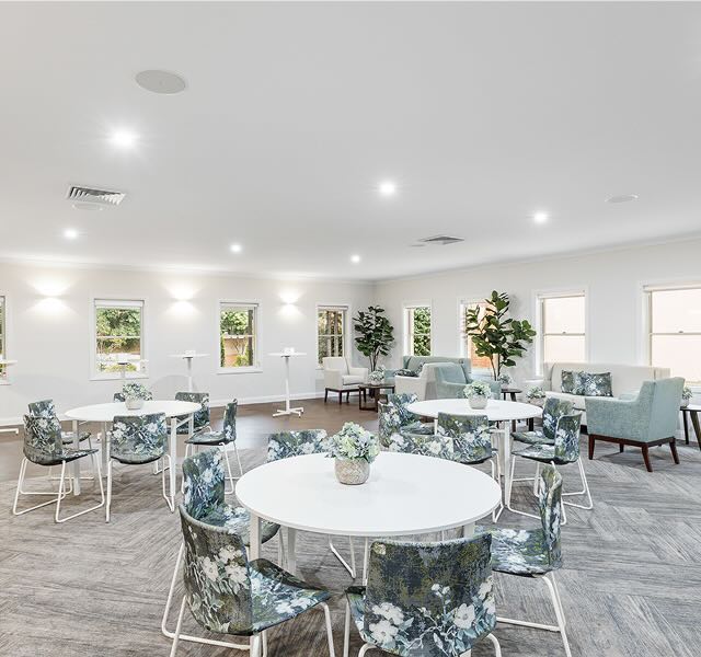 Allan Drew refreshments room